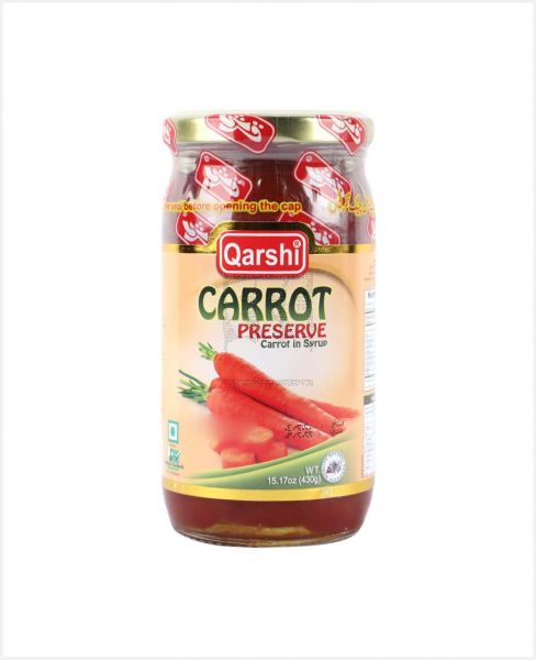 QARSHI CARROT PRESERVE IN SYRUP 430GM