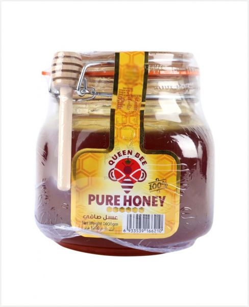 QUEEN BEE PURE HONEY JAR 1KG