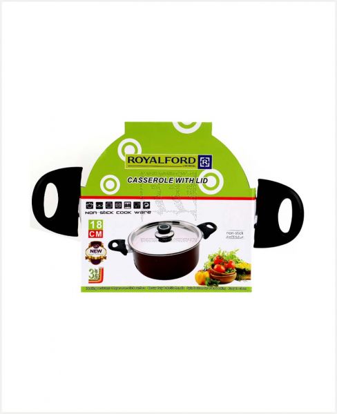 ROYALFORD NONSTICK COOKING POT 18CM #RF387