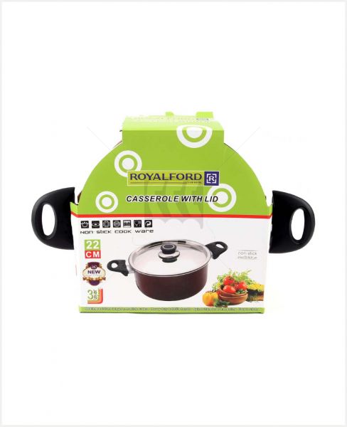 ROYALFORD NONSTICK COOKING POT 22CM #RF389