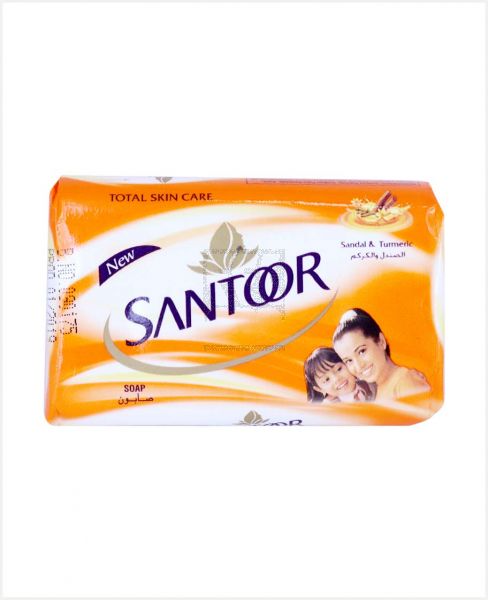 SANTOOR SANDAL & TURMERIC SOAP 75GM