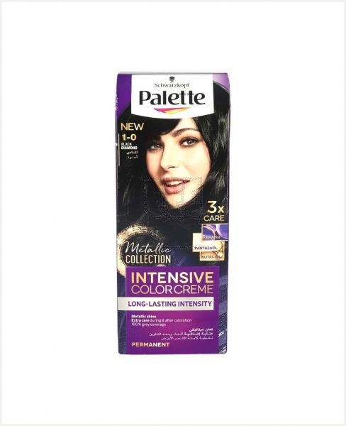 PALETTE HAIR COLOR BLACK 1-0 110ML