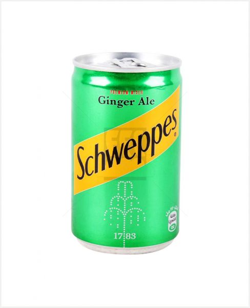 SCHWEPPES GINGER ALE CAN 150ML