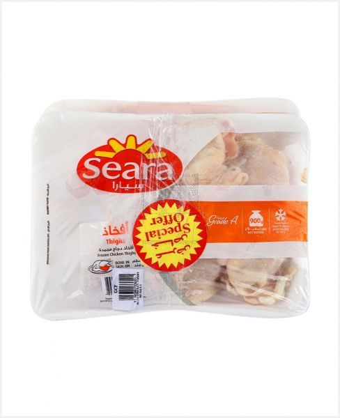 SEARA CHICKEN THIGHS 900GM TWIN PACK S/OFFER