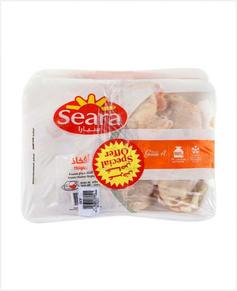 SEARA CHICKEN THIGHS 900GM TWIN PACK S/OFFER