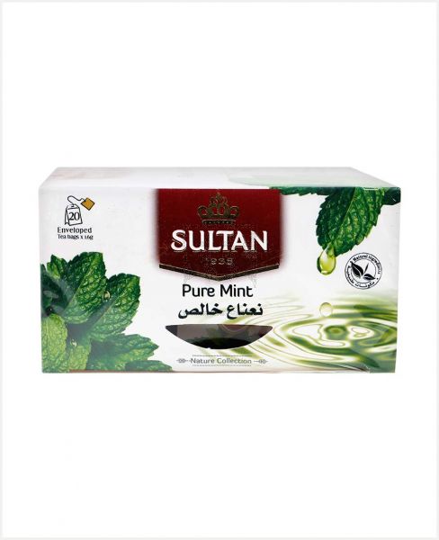 SULTAN 1936 PURE GREEN TEA 20'S X1.6GM (32GM)