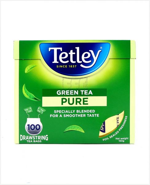 TETLEY GREEN TEA 1.5GM 100 BAGS 150GM