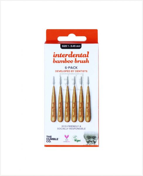 THE HUMBLE CO. INTERDENTAL BAMBOO BRUSH 2-0.50MM