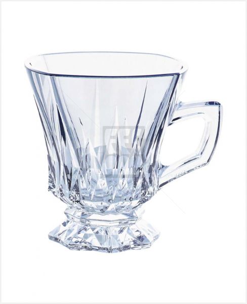 TOYO-SASAKI GLASS RIVER FOOTED CUP #P-26516 EX-KP-308-LB