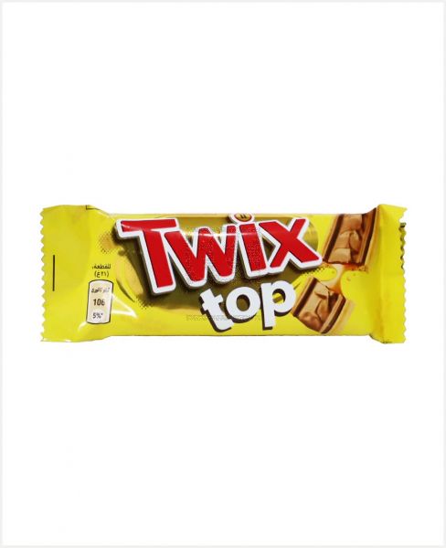 TWIX TOP BISCUIT WITH CARAMEL 21GM