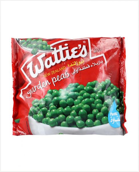 WATTIES GREEN PEAS 900GM