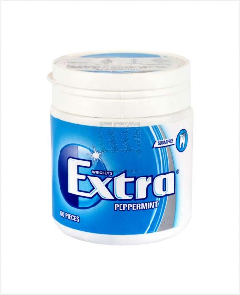 WRIGLEY'S EXTRA PEPPERMINT S/F GUM 60S 84GM