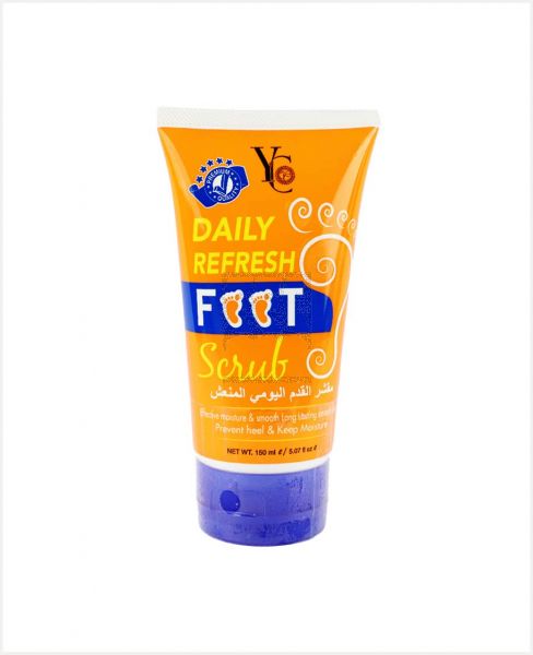 YC DAILY REFRESH FOOT SCRUB 150ML