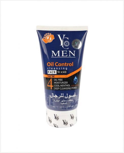 YC OIL CONTROL CLEANSING FACE WASH FOR MEN 100ML
