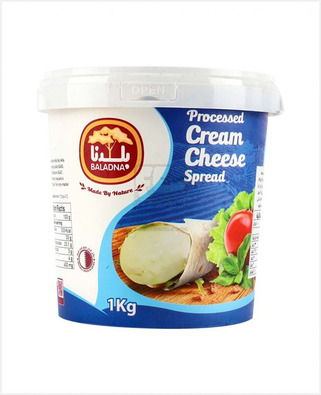 BALADNA PROCESSED CREAM CHEESE SPREAD 1KG