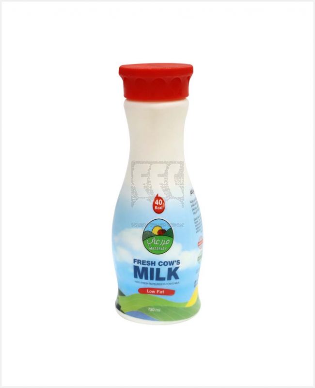 MAZZRATY FRESH COW'S MILK LOW FAT 750ML