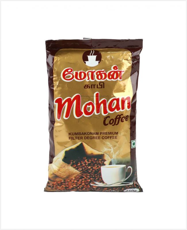 MOHAN COFFEE KUMBAKONAM PREMIUM FILTER DEGREE COFFEE 250GM