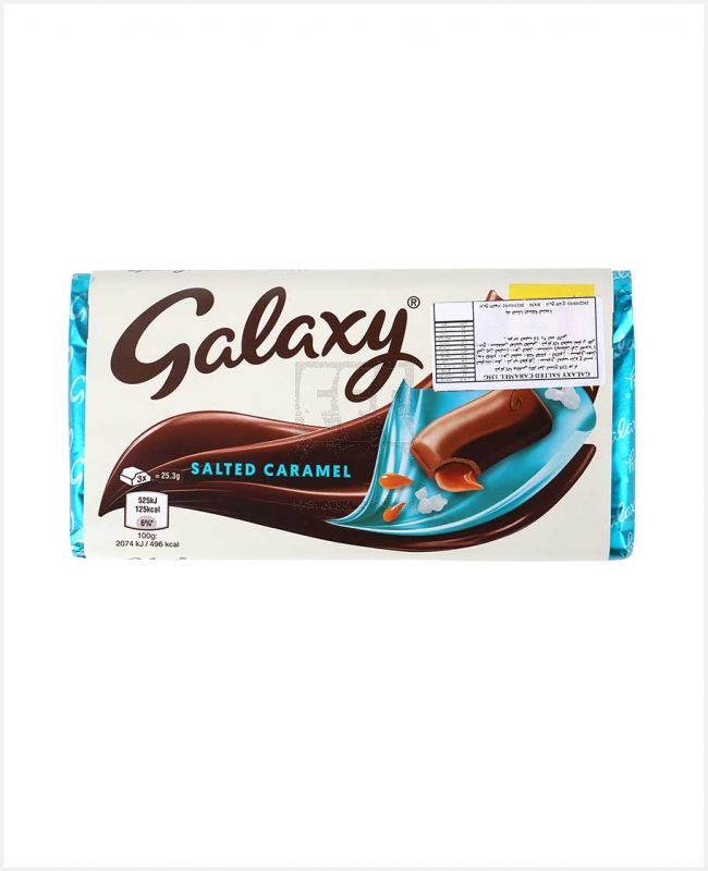 Galaxy Salted Caramel Chocolate 135gm Promo