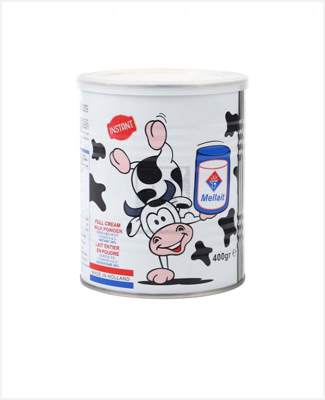 MELLAIT INSTANT FULL CREAM MILK POWDER 400GM