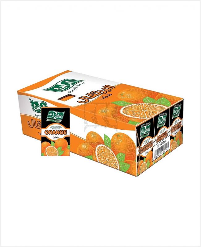 AL RABIE ORANGE DRINK 27SX250ML PROMO