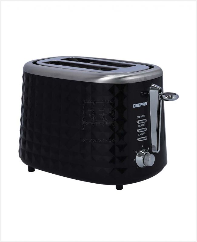 GEEPAS 2 SLICE BREAD TOASTER GBT36536