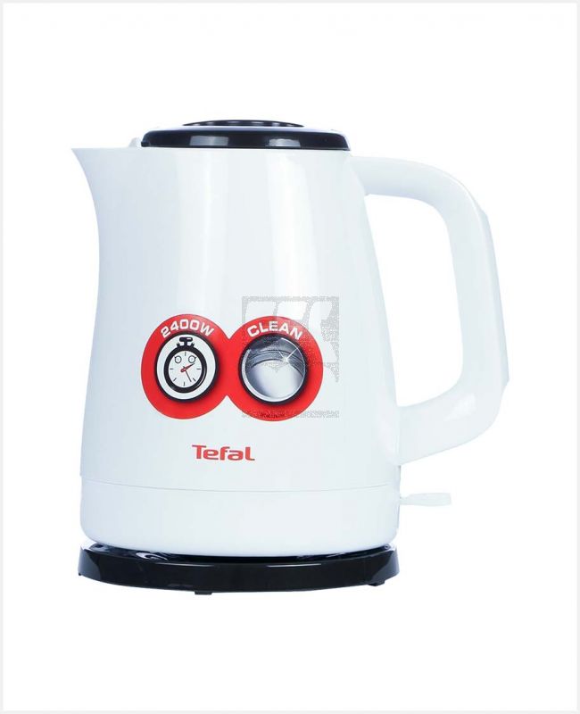 TEFAL WHITE KETTLE 1.5LTR K0150127