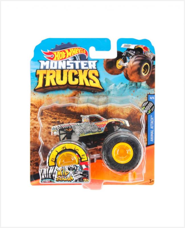 HOT WHEELS MONSTER TRUCKS WILD STREAK FYJ44