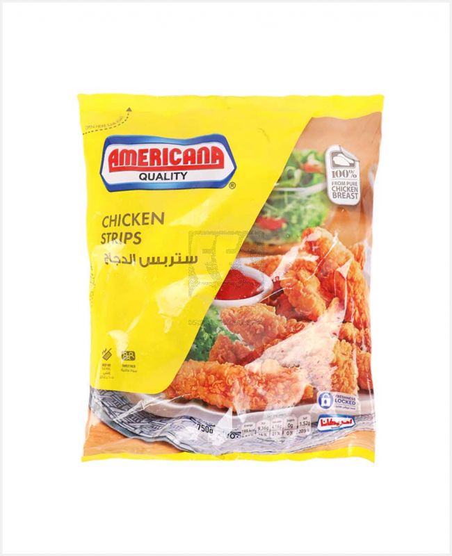 AMERICANA CHICKEN STRIPS SPICY 750GM PROMO