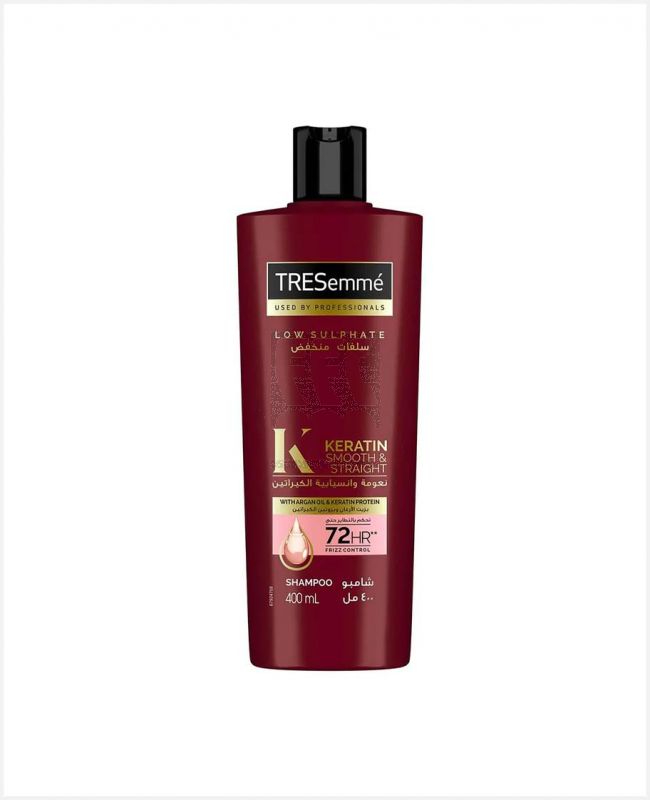 TRESEMME KERATIN SMOOTH & STRAIGHT SHAMPOO 400ML