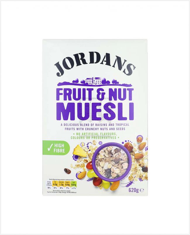 JORDANS FRUIT & NUT MUESLI 620GM