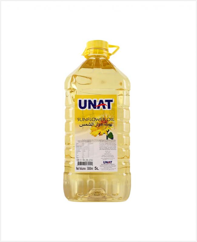 UNAT REFINED SUNFLOWER OIL 5LTR