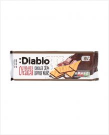 DIABLO 0% ADDED SUGAR CHOCOLATE CREAM WAFERS 160GM
