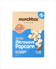 MUNCHBOX MICROWAVE POPCORN SALTED FLAVOUR 270GM