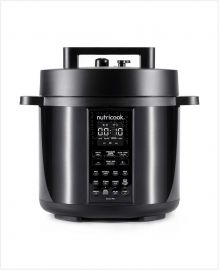 NUTRICOOK SMART POT 2 STAINLESS STEEL BLACK 6LTR NC-SP204K